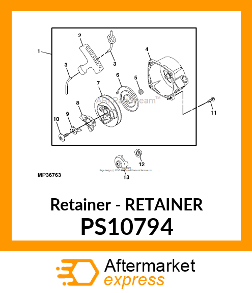 Retainer PS10794