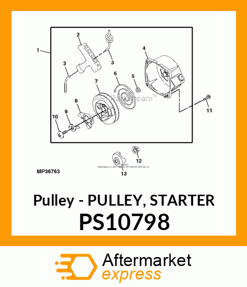 Pulley PS10798