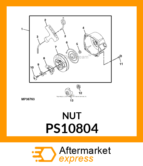 Nut PS10804