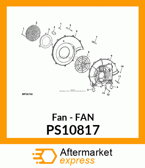 Fan PS10817