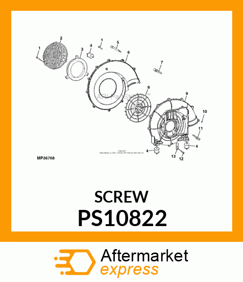 Screw PS10822