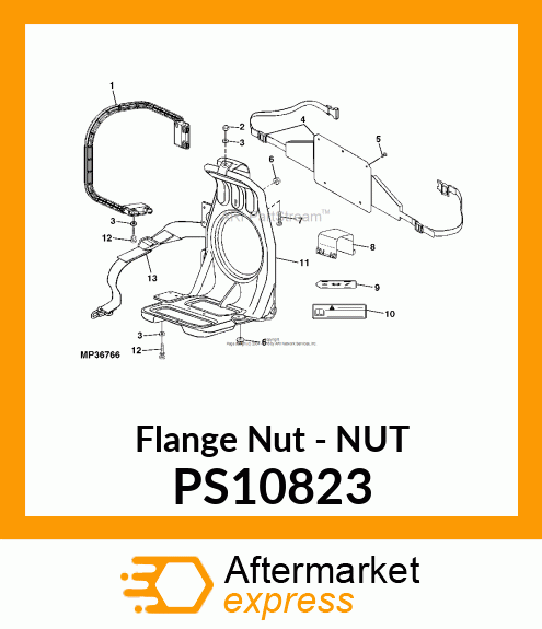 Flange Nut PS10823