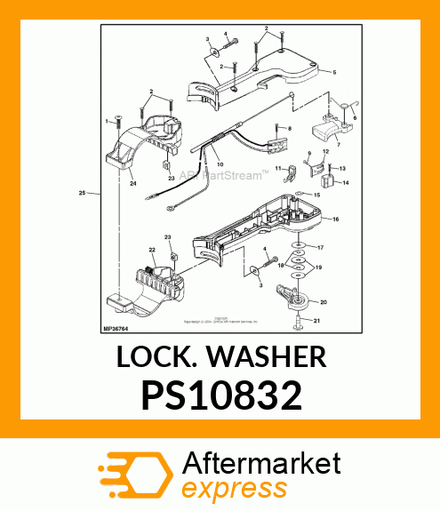 5PK Lock Washer PS10832