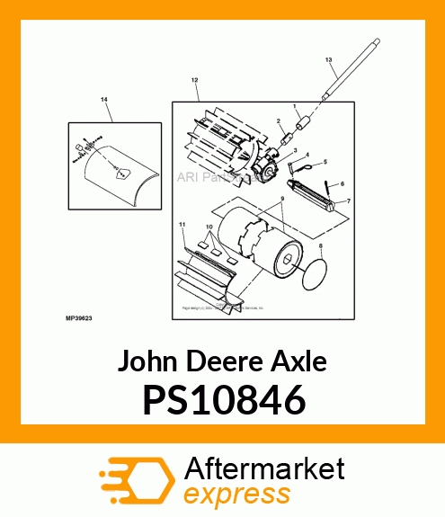 Axle PS10846