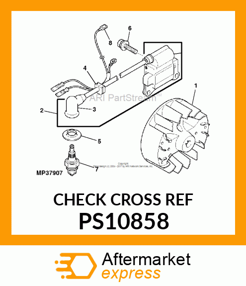 IGNITION COIL, TLE23 PS10858