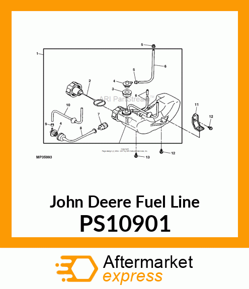Fuel Line PS10901