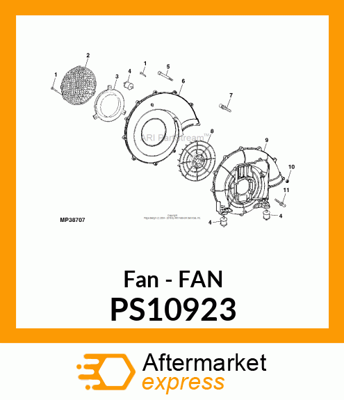 Fan PS10923