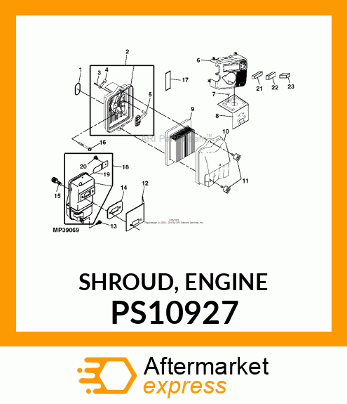 SHROUD, ENGINE PS10927