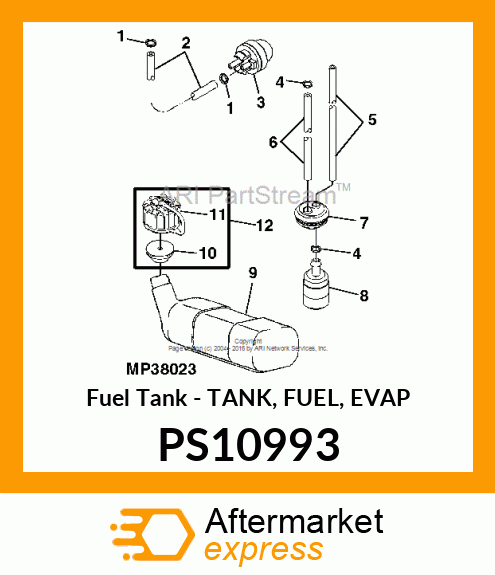 Fuel Tank PS10993