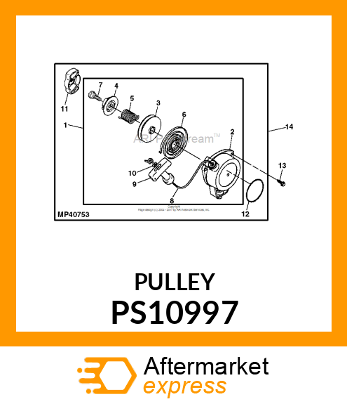 Pulley PS10997