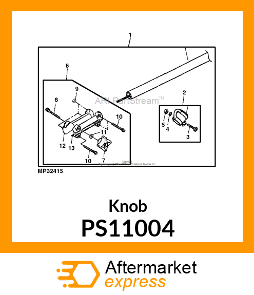 Knob PS11004