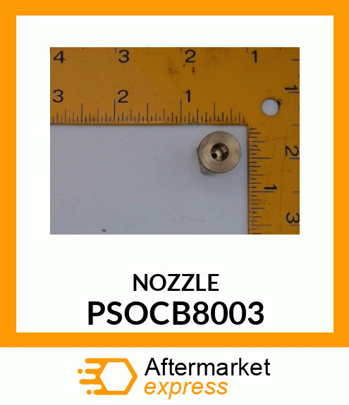 OFF CENTER BRASS (OCB), .3 USGPM, . PSOCB8003