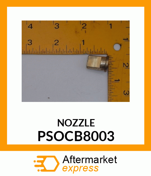 OFF CENTER BRASS (OCB), .3 USGPM, . PSOCB8003