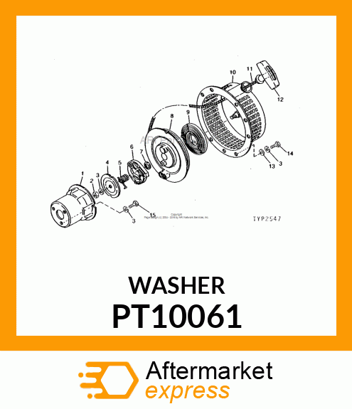 Washer Thrust PT10061