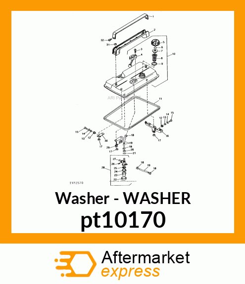 WASHER pt10170