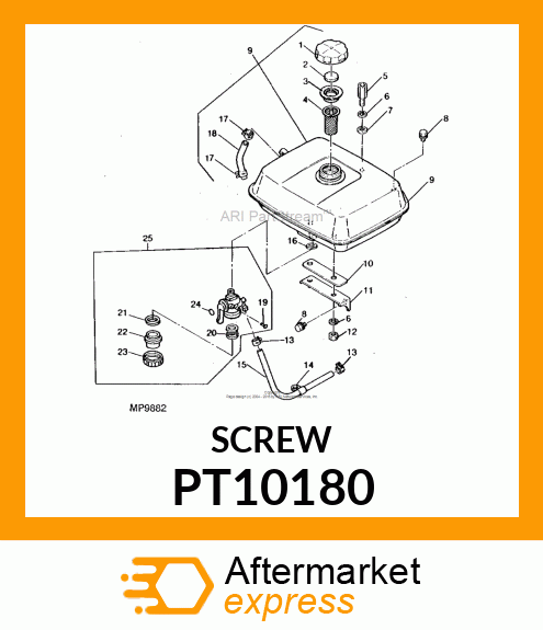 Screw PT10180