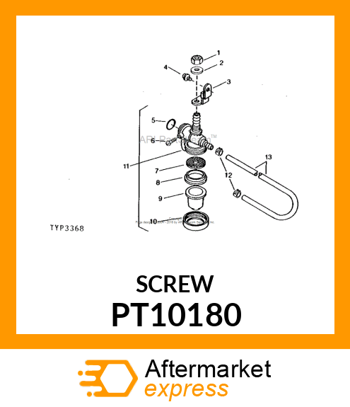 Screw PT10180