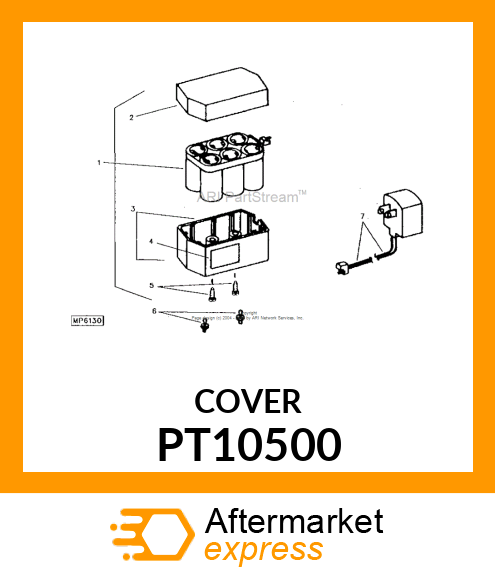 Box Battery PT10500