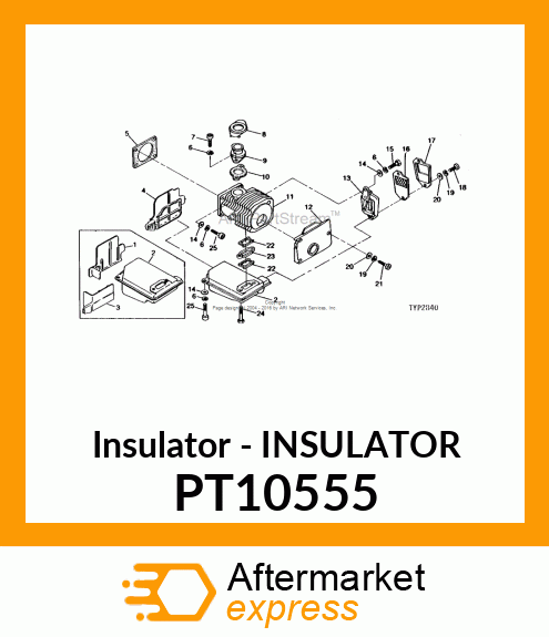 Insulator PT10555