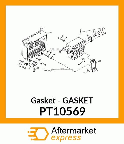 Gasket - GASKET PT10569