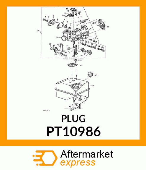 Plug - PLUG,WELCH PT10986