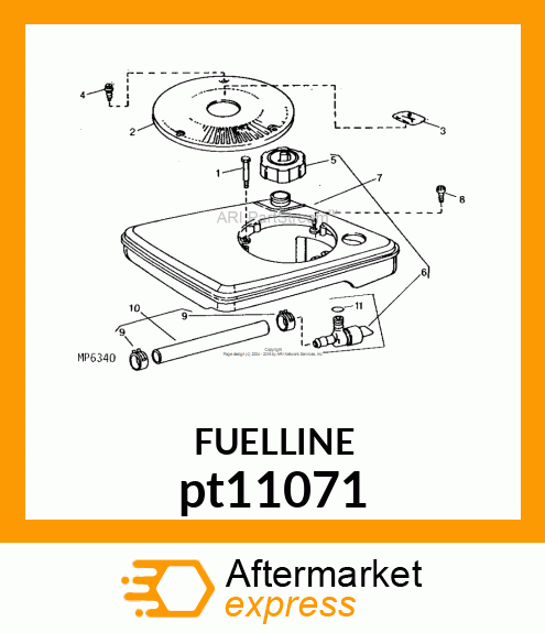 FUEL LINE pt11071