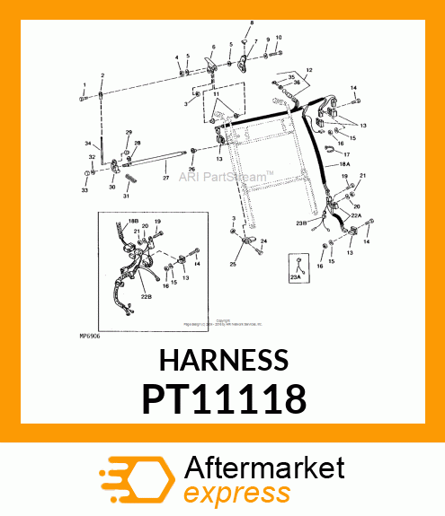 Wiring Harness - HARNESS,MODULE WIRING PT11118