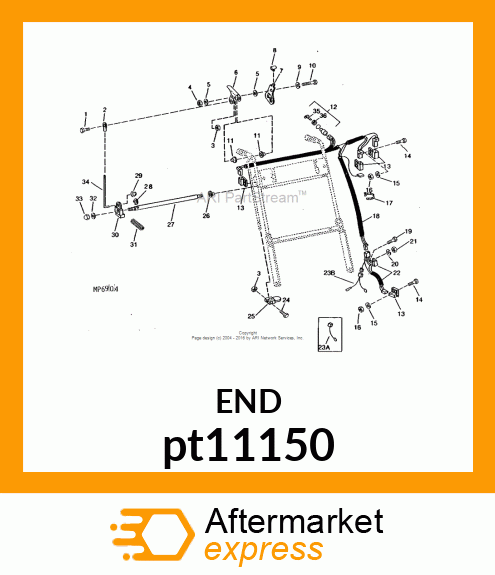 BALL JOINT ASSY pt11150