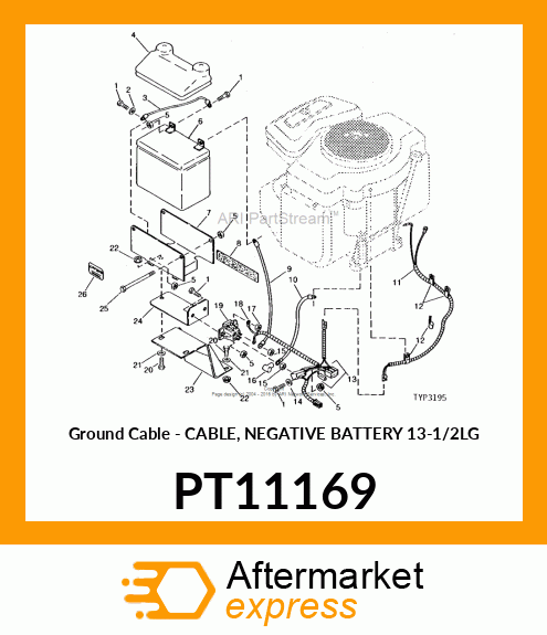 Ground Cable PT11169