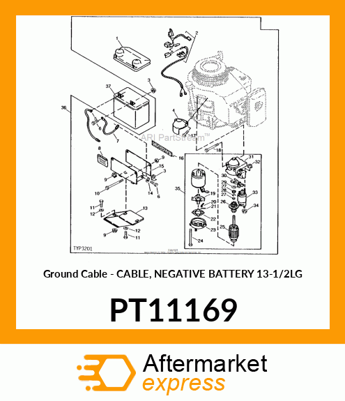 Ground Cable PT11169