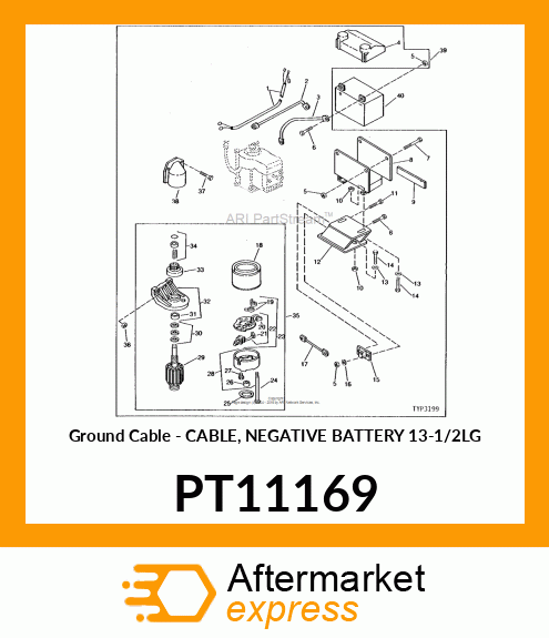 Ground Cable PT11169