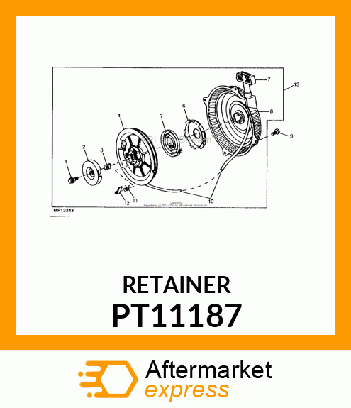Retainer PT11187