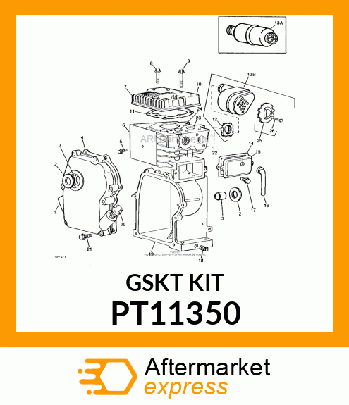 Gasket Kit - GASKET KIT PT11350