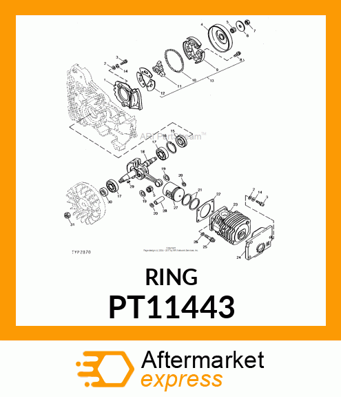 Piston Ring PT11443