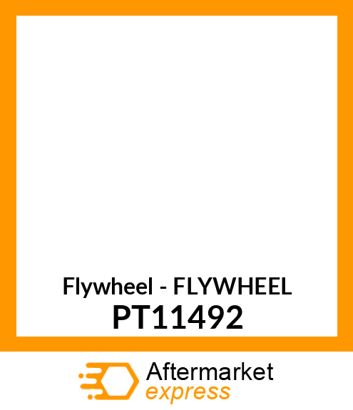 Flywheel - FLYWHEEL PT11492