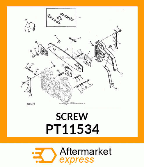 Bolt PT11534