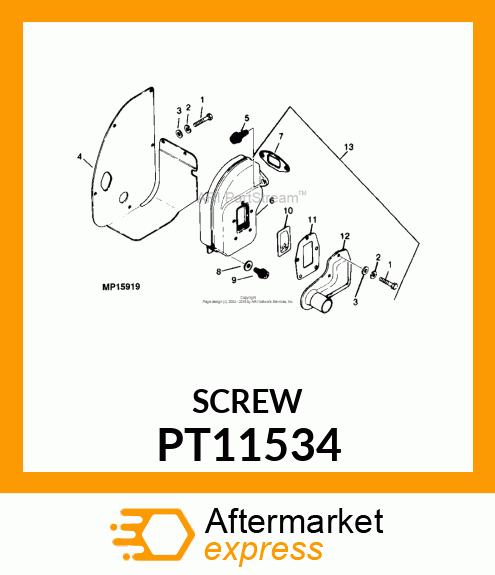 Bolt PT11534