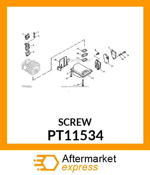 Bolt PT11534