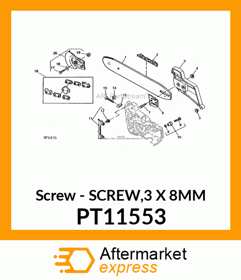 Screw PT11553