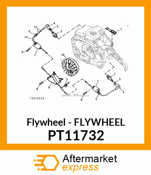 Flywheel PT11732