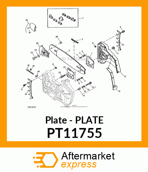 Plate PT11755