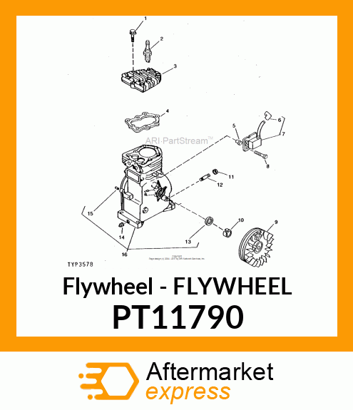 Flywheel - FLYWHEEL PT11790