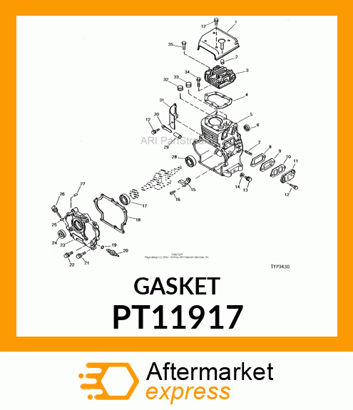 Gasket Engine Cylinder Hea PT11917