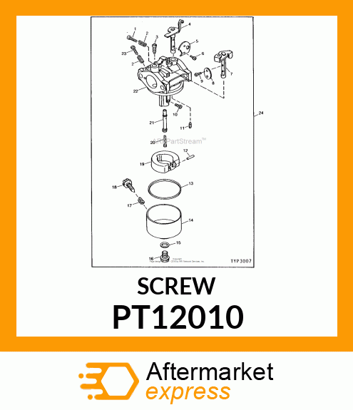 Screw - SCREW, PILOT PT12010