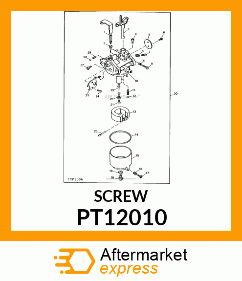 Screw - SCREW, PILOT PT12010