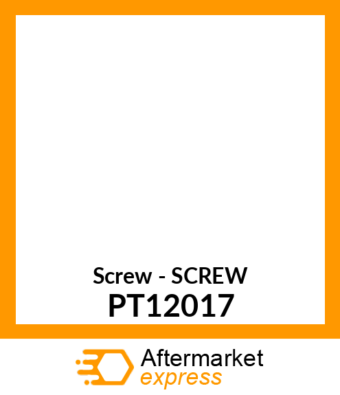 Screw - SCREW PT12017