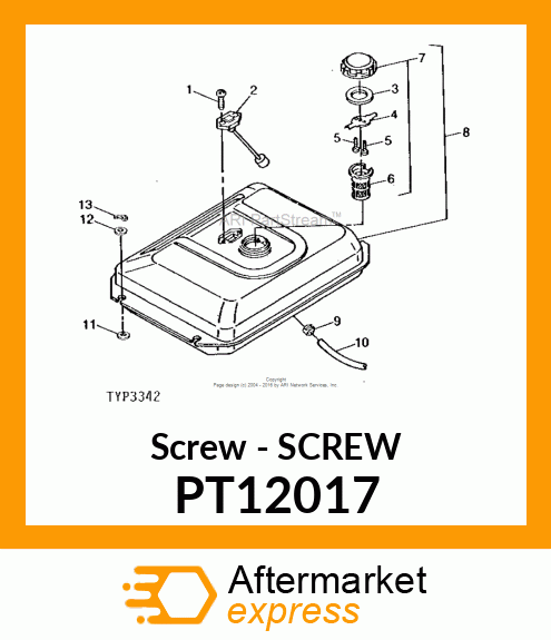 Screw - SCREW PT12017