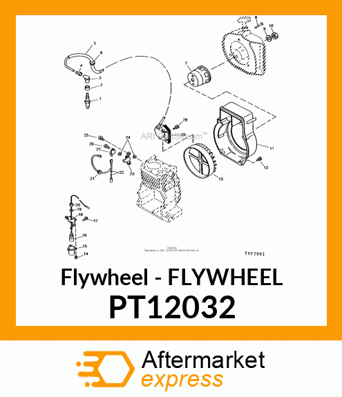 Flywheel PT12032