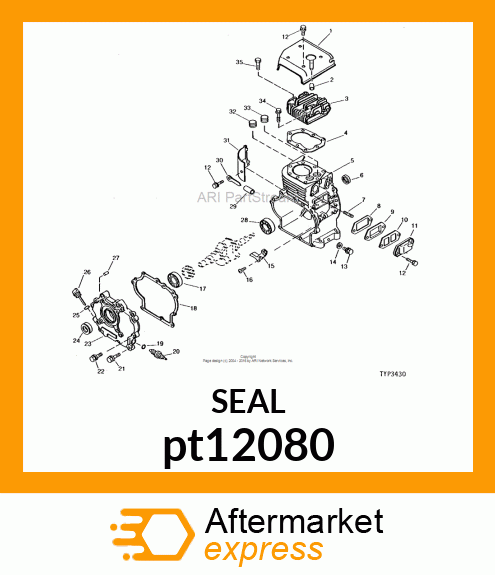 SEAL, OIL pt12080