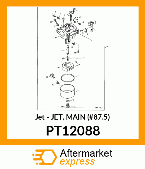 Jet - JET, MAIN (#87.5) PT12088